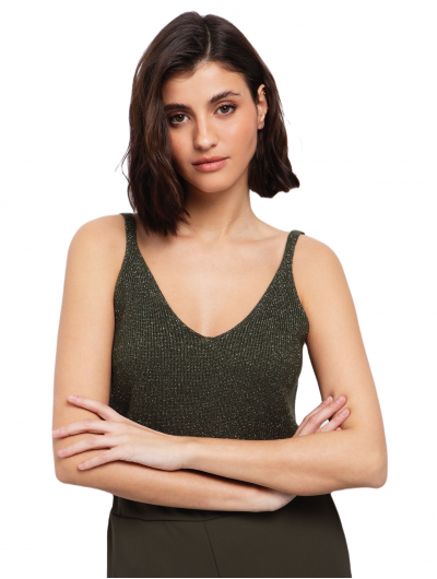 Toi & Moi γυναικείο τοπ lurex πλεκτό 70-4826-125