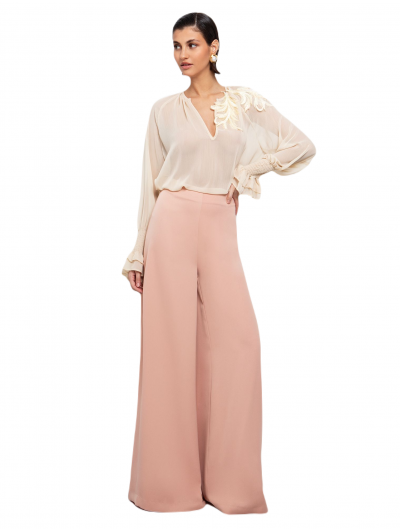 Toi & Moi γυναικείο παντελόνι wide leg 20-5546-125