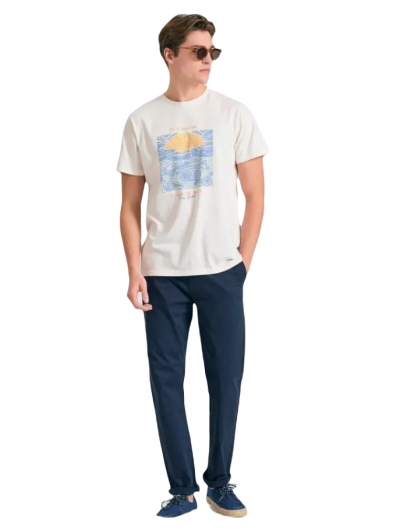 Funky Buddha ανδρικό παντελόνι chino FBM011-001-02