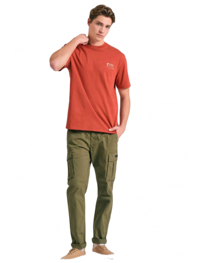 Funky Buddha ανδρικό παντελόνι comfort cargo FBM011-002-02