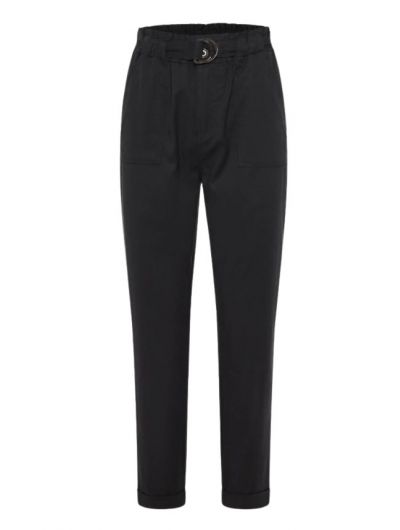 Funky Buddha γυναικείο παντελόνι με ζώνη στη μέση FBL011-112-02