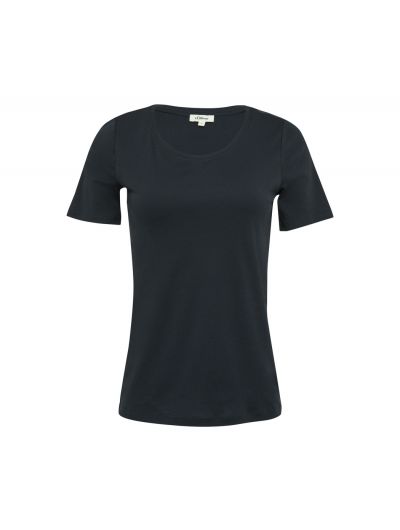 S'Oliver γυναικείο μονόχρωμο κοντομάνικο t shirt 2164081