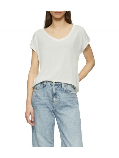 S' Oliver γυναικεία μπλούζα κοντομάνικη loose fit 2163619