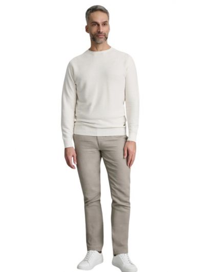 Navy & Green ανδρικό λινό παντελόνι jogger 24KP.020/JG