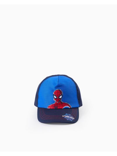 Zippy βρεφικό καπέλο jockey με τύπωμα spiderman ZKBAC0304_25001_B