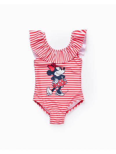 Zippy βρεφικό ολόσωμο μαγιό ριγέ Minnie ZBGAP0704_25001