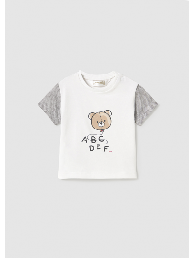Mayoral Baby μπλουζάκι για αγόρι φαντασία 25-01037