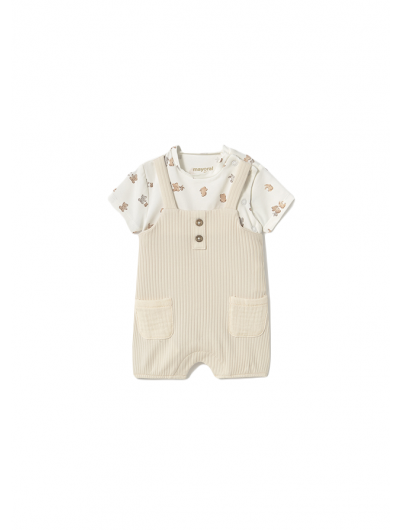 Mayoral Newborn φορμάκι σαλοπέτα για αγοράκι 25-01616