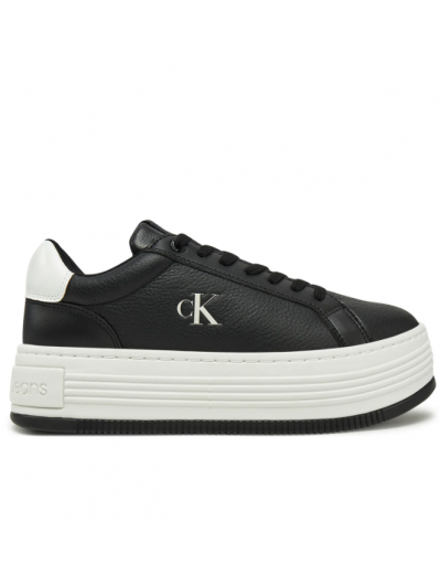 Calvin Klein Leather Platform Trainers γυναικεία sneakers YW0YW01766