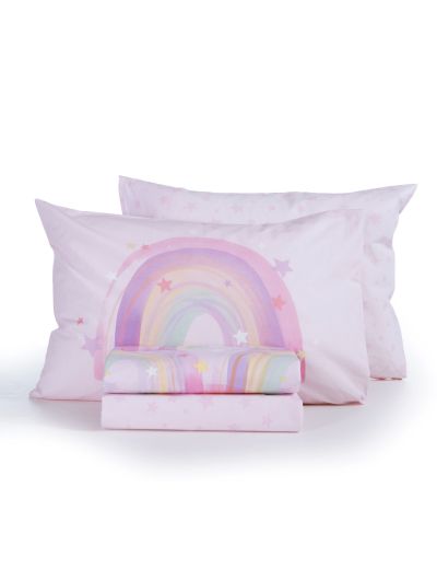 Nef-Nef Water Rainbow Σετ Παιδικά Σεντόνια Μονά 170x260cm 037253
