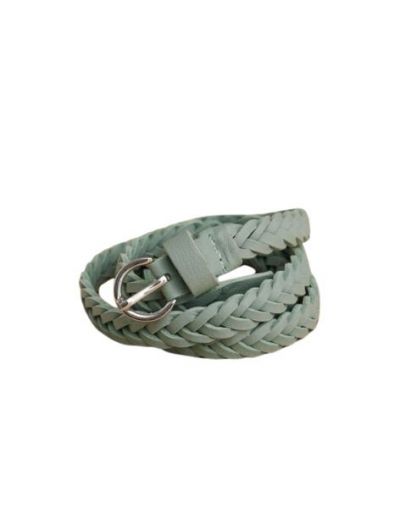 Attrattivo γυναικεία δερμάτινη πλεκτή ζώνη 9Z14796H