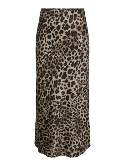 Only γυναικεία maxi φούστα leopar 15333343