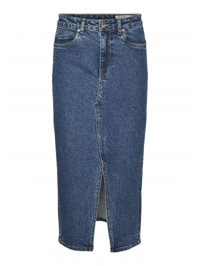 VERO MODA γυναικεία τζιν φούστα midi 10295731