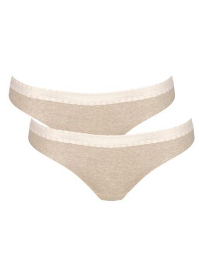 Sloggi GO Ribbed R Brazil C2P σετ γυναικείο σλιπάκι 2τμχ 10217717