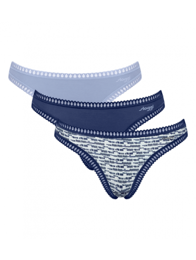 Sloggi GO Crush String C3P γυναικείο σλιπάκι σετ 3τμχ 10219704