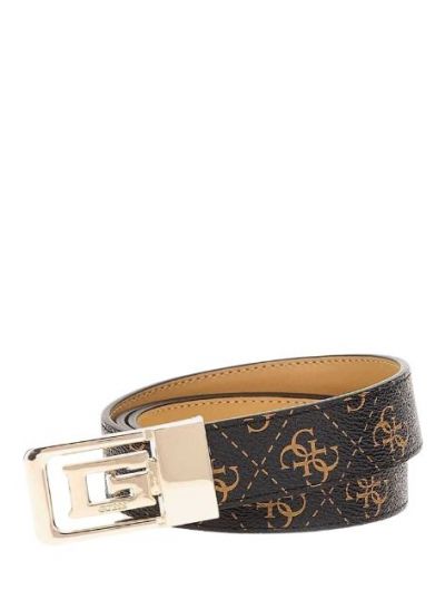 Guess γυναικεία ζώνη Eco Erica με λογότυπο 4G BW9207P5130