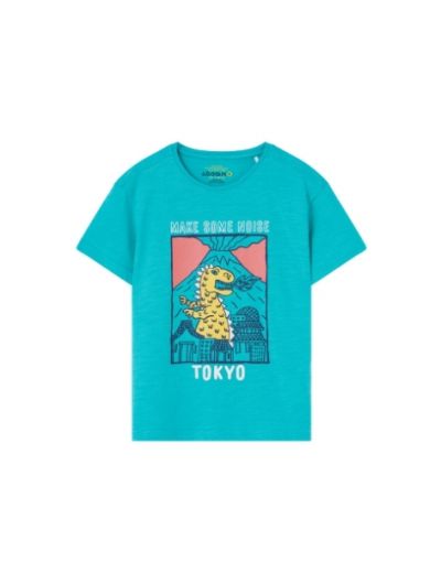 Losan παιδικό κοντομάνικο t shirt με τύπψμα για αγόρι LKBAP0303_25012