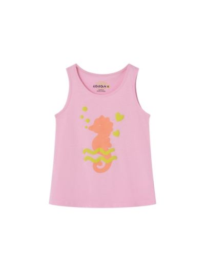 Losan παιδικό αμάνικο t shirt με τύπωμα για κορίτσι LKGAP0303_25040
