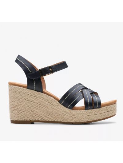 Clarks Sabina Strap γυναικεία πέδιλα πλατφόρμα 26181462