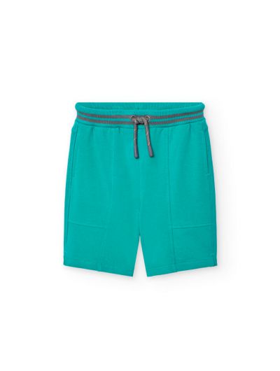Boboli παιδική βερμούδα fleece για αγόρι 501220