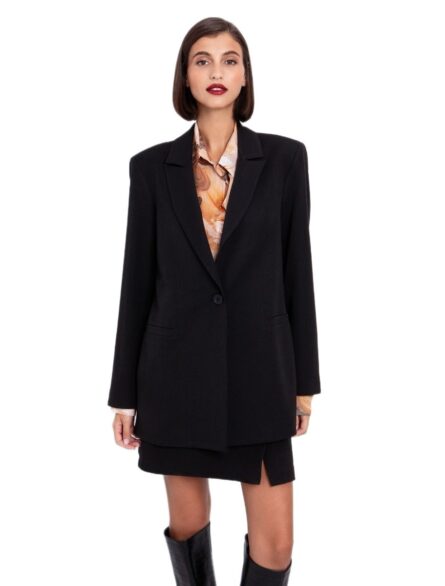 Toi&Moi γυναικείο σακάκι office σε ίσια γραμμή 40-0835-225