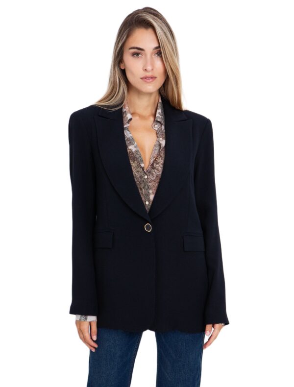 Toi&Moi γυναικείο κρεπ σακάκι office 40-0841-225