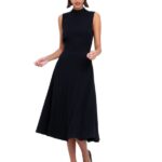 Toi&Moi γυναικείο αμάνικο μίντι κλος φόρεμα 50-6676-225