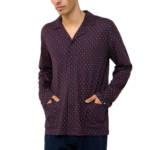 Vamp ανδρική χειμερινή κουμπωτή πυζάμα 23613