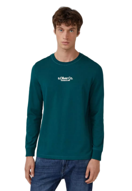 S'Oliver ανδρική μακρυμάνικη μπλούζα 2169157