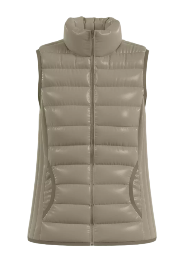 S'Oliver γυναικείο αμάνικο καπιτονέ μπουφάν 2162868