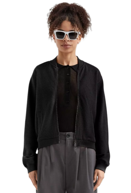 S'Oliver γυναικεία ζακέτα φούτερ μονόχρωμη 2170488