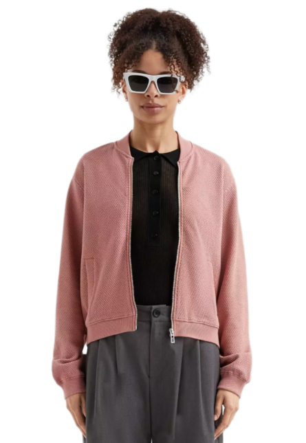 S'Oliver γυναικεία ζακέτα φούτερ μονόχρωμη 2170488