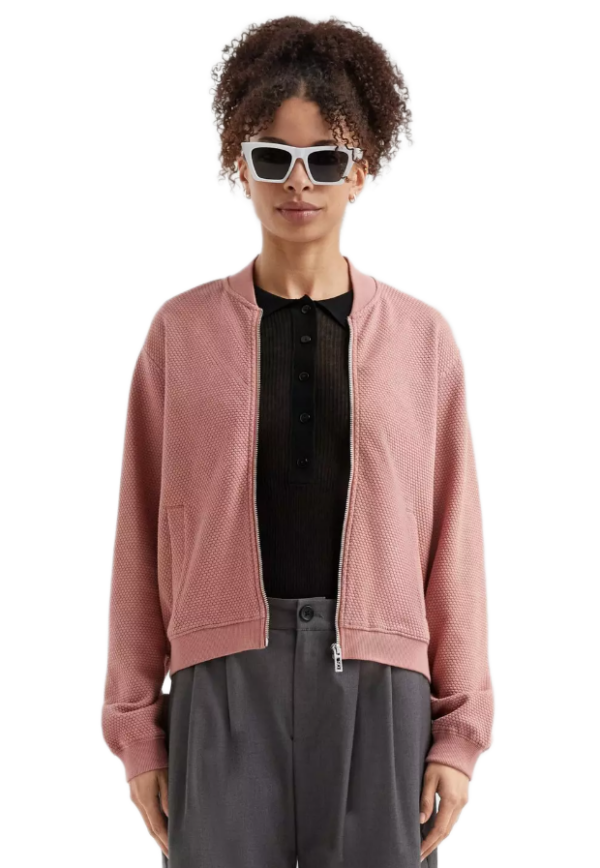 S'Oliver γυναικεία ζακέτα φούτερ μονόχρωμη 2170488