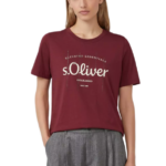 S'Oliver γυναικείο κοντομάνικο t-shirt με τύπωμα 2170089