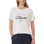 S'Oliver γυναικείο κοντομάνικο t-shirt με τύπωμα 2170089