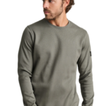 Navy&Green ανδρικό μακρυμάνικο βαμβακερό πλεκτό 24EY.019/R.1