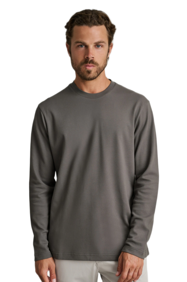 Navy&Green ανδρικό μακρυμάνικο t-shirt 24EY.032/R