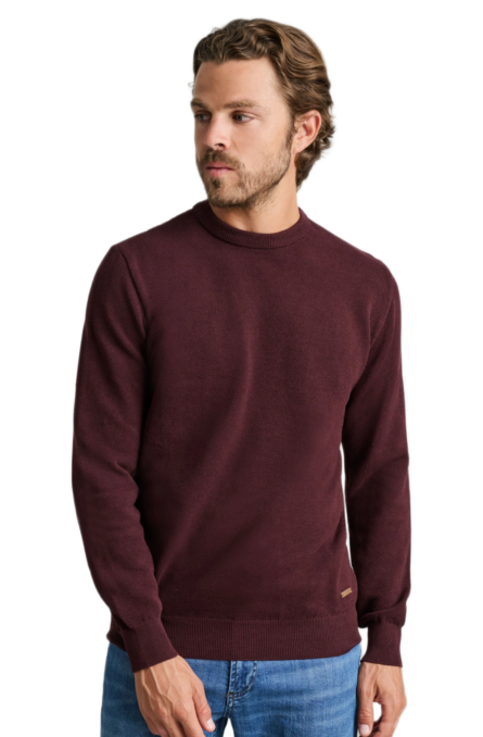 Navy&Green ανδρική πλεκτή μπλούζα 24YM.1017/R