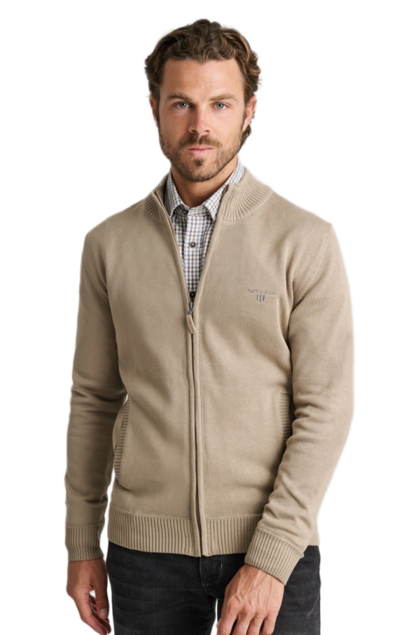 Navy&Green ανδρική πλεκτή ζακέτα 24YM.454/GZ.6