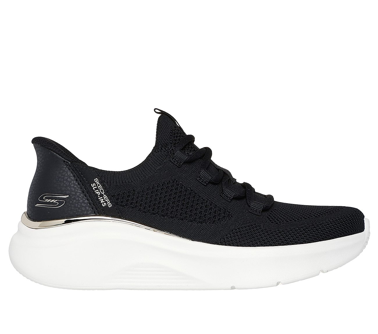 Skechers Slip-ins: BOBS Sport B Love - True Delight γυναικεία παπούτσια sneakers 117617_BLK