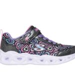 Skechers Heart Lights - Boogie Love παιδικά παπούτσια sneakers για κορίτσι 303257L_BKMT
