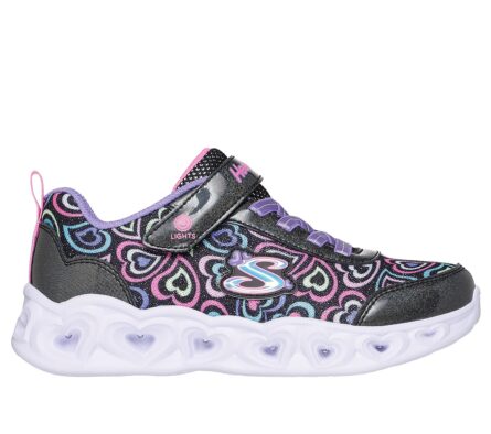 Skechers Heart Lights - Boogie Love παιδικά παπούτσια sneakers για κορίτσι 303257L_BKMT