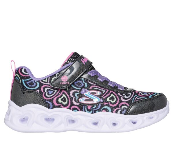 Skechers Heart Lights - Boogie Love παιδικά παπούτσια sneakers για κορίτσι 303257L_BKMT