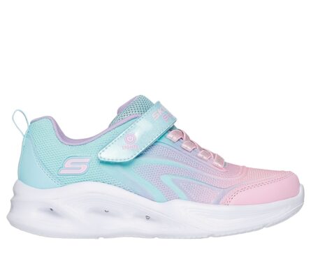 Skechers S Lights: Sola Glow - Color Breeze παιδικά παπούτσια sneakers για κορίτσι 303713L_AQMT