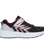 Skechers Microspec Tread παιδικά παπούτσια sneakers για αγόρι 404115L_BKSR