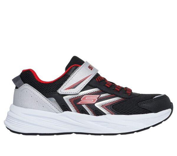 Skechers Microspec Tread παιδικά παπούτσια sneakers για αγόρι 404115L_BKSR