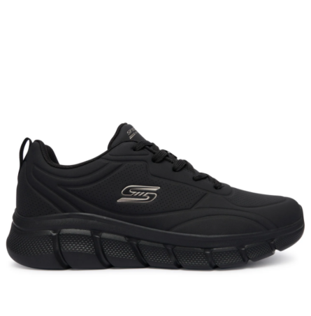 Skechers Debossed Lace Up ανδρικά παπούτσια sneakers 118110_ΒΒΚ