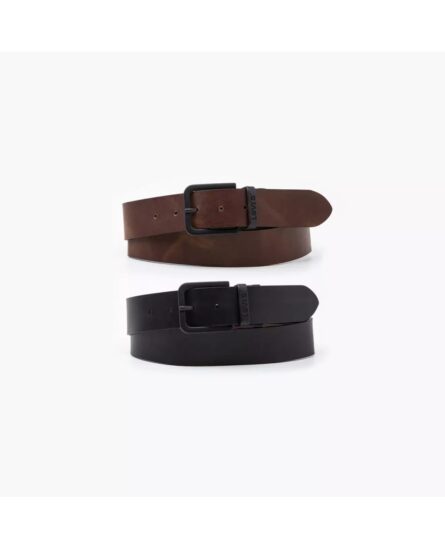 Levi's Reversible Core Metal Belt ανδρική δερμάτινη ζώνη 380180021