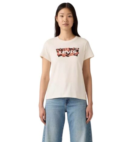 Levi's The Perfect Tee γυναικείο t-shirt με λογότυπο 173693189