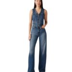 Levi's Ribcage Wide Leg Jeans γυναικείο τζιν παντελόνι A60810012